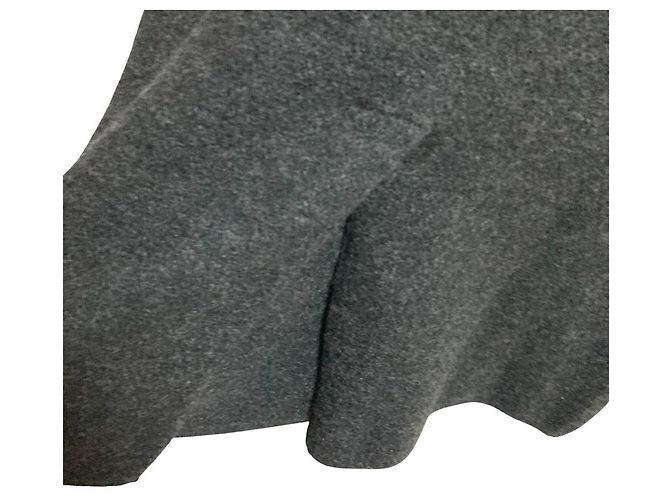 Autre Marque Falda de lana merino JOURNAL STANDARD LUXE Castaño Gris antracita - vista 5