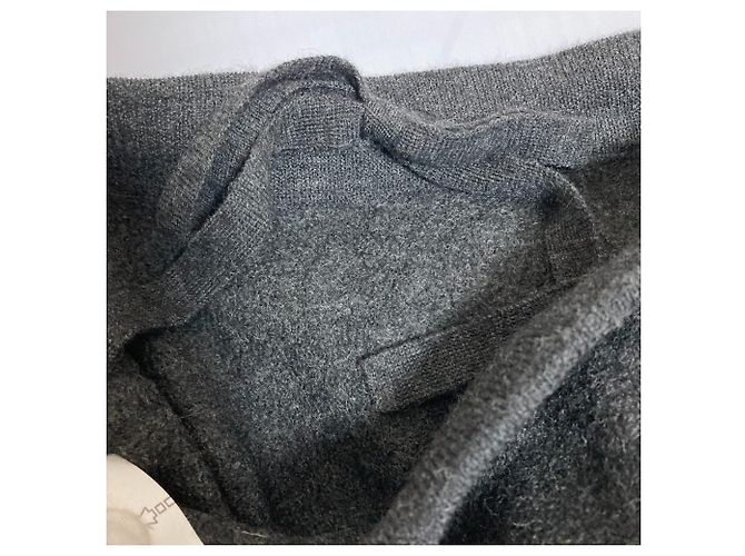 Autre Marque Falda de lana merino JOURNAL STANDARD LUXE Castaño Gris antracita - vista 6