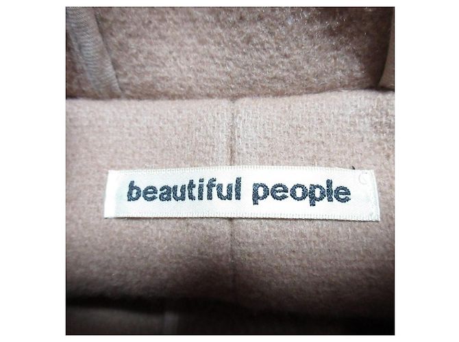 Autre Marque beautiful people Abrigo Duffle Coat Beige - vista 9