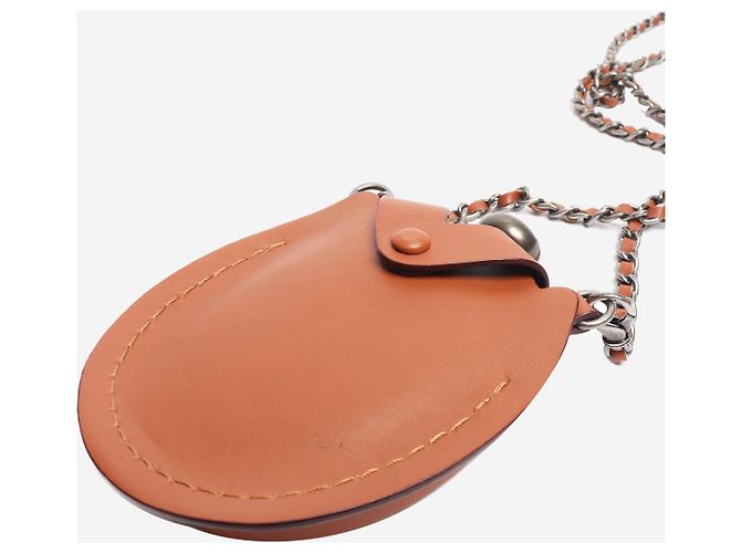 Chanel Flasca sporran marrón - vista 6