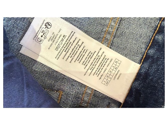 Jeans Monogram Christian Dior Blu - vista 11