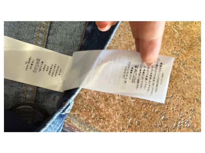 Jeans Monogram Christian Dior Blu - vista 12
