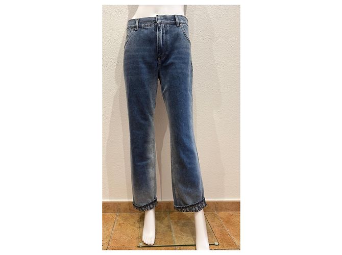 Jeans Monogram Christian Dior Blu - vista 2