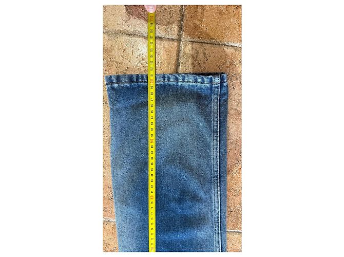 Jeans Monogram Christian Dior Blu - vista 7