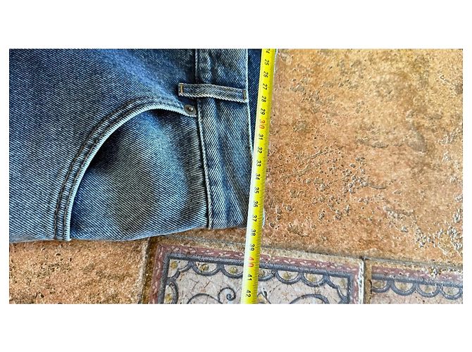 Jeans Monogram Christian Dior Blu - vista 8