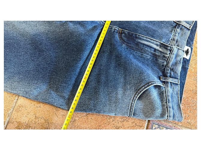 Jeans Monogram Christian Dior Blu - vista 9