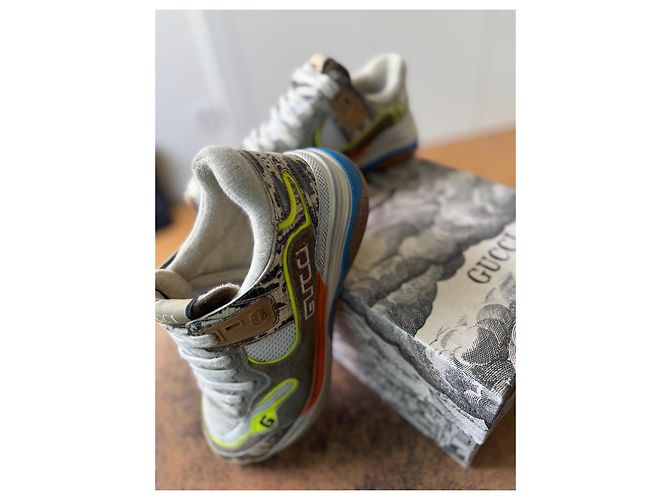 Sneakers Gucci New Ace Multicolore - vista 4