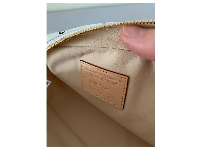Borsa Louis Vuitton East West Takashi Murakami Nuova Bianco Multicolore - vista 10