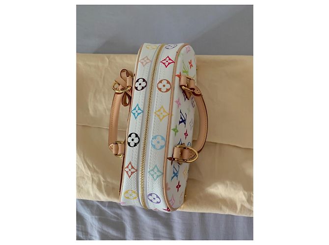 Borsa Louis Vuitton East West Takashi Murakami Nuova Bianco Multicolore - vista 3