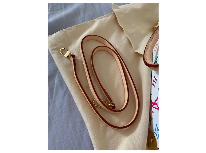 Borsa Louis Vuitton East West Takashi Murakami Nuova Bianco Multicolore - vista 8