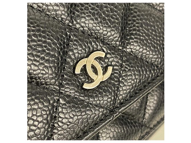 Cartera de hombro con cadena Chanel Matelassé Negro - vista 10