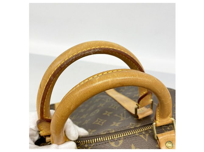 Louis Vuitton Boston Monogram Keepall Bandoulière 50 Marrone - vista 7