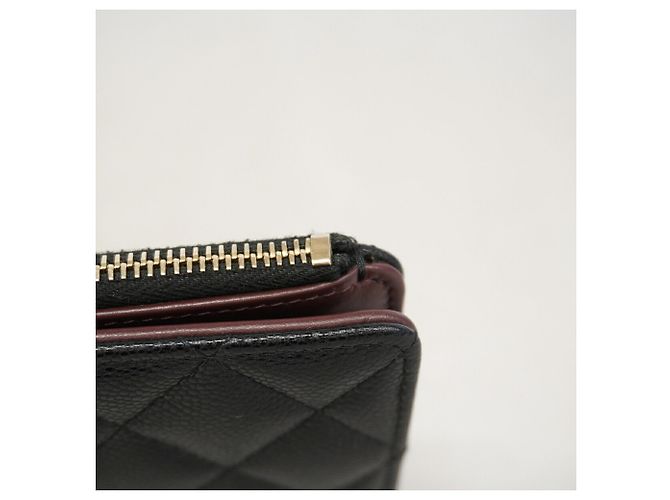 Cartera larga Chanel Matelassé Negro - vista 6