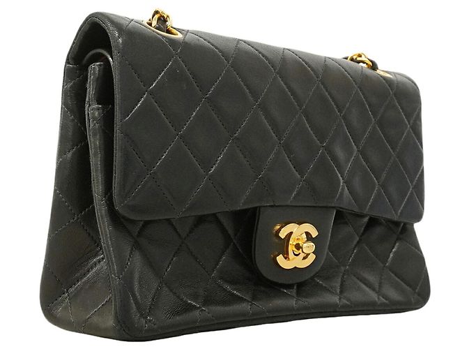 Borsa a tracolla Chanel Matelassé Nero - vista 2
