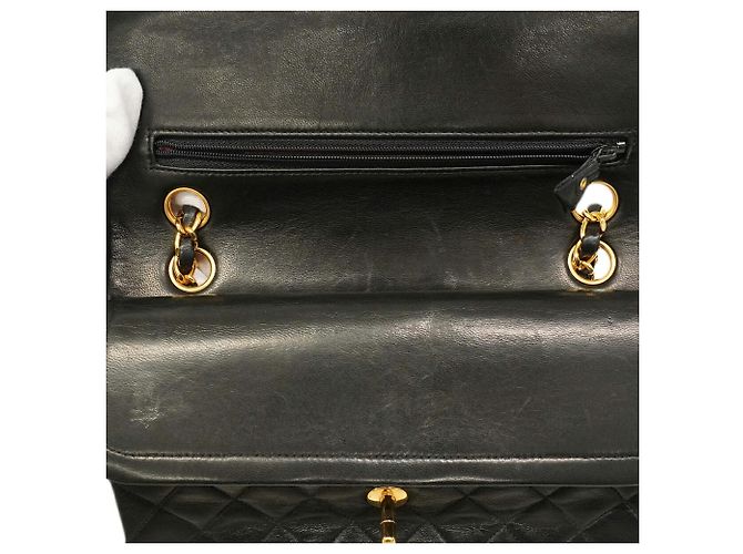 Borsa a tracolla Chanel Matelassé Nero - vista 7