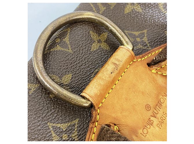 Zaino Louis Vuitton Monogram Montsouris GM Marrone - vista 11