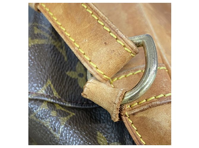 Zaino Louis Vuitton Monogram Montsouris GM Marrone - vista 7