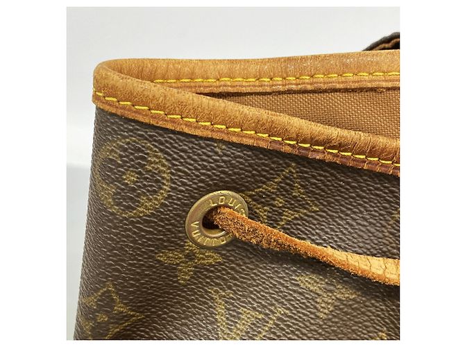 Zaino Louis Vuitton Monogram Montsouris GM Marrone - vista 8