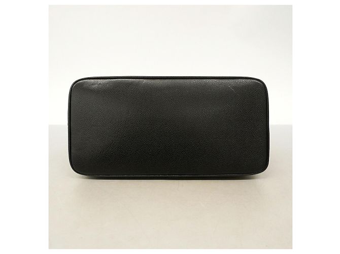 Borsa Tote Chanel in pelle di vitello grana nera Nero - vista 3