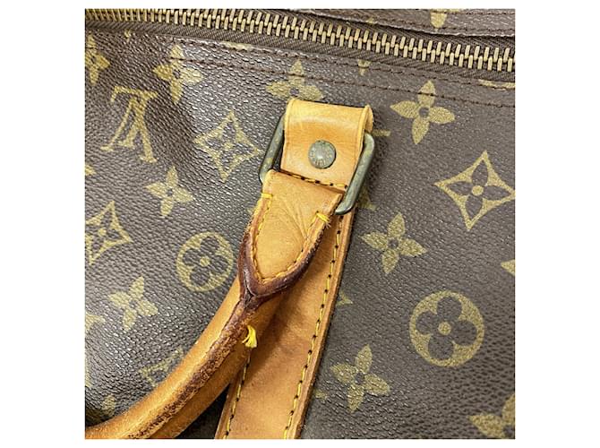 Louis Vuitton Boston Monogram Keepall 60 Marrone - vista 10