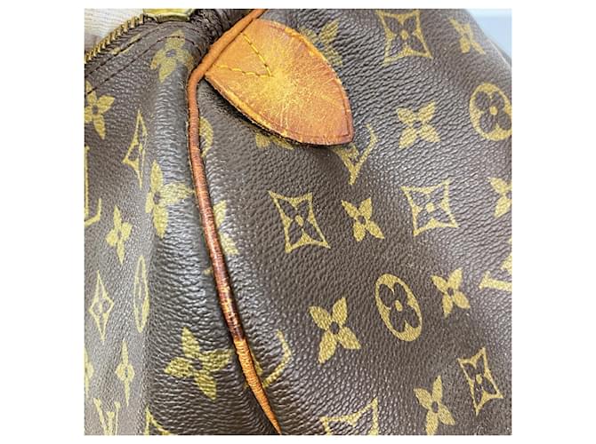 Louis Vuitton Boston Monogram Keepall 60 Marrone - vista 8