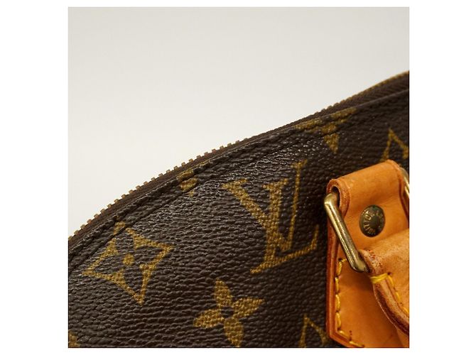 Borsa Louis Vuitton Monogram Alma Marrone - vista 10
