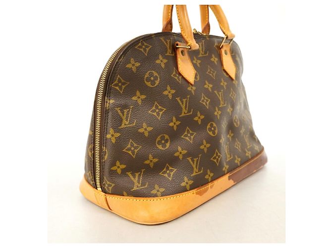 Borsa Louis Vuitton Monogram Alma Marrone - vista 2