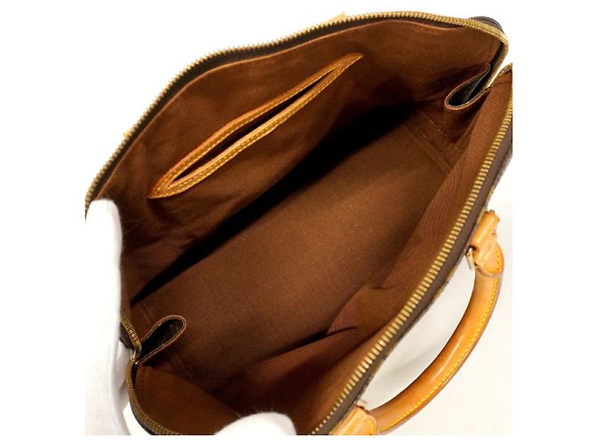 Borsa Louis Vuitton Monogram Alma Marrone - vista 4