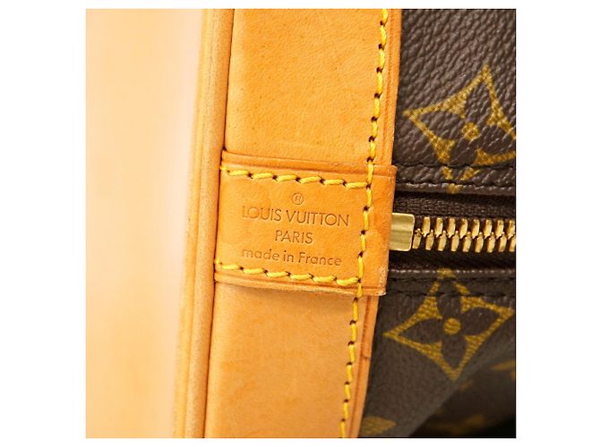Borsa Louis Vuitton Monogram Alma Marrone - vista 5