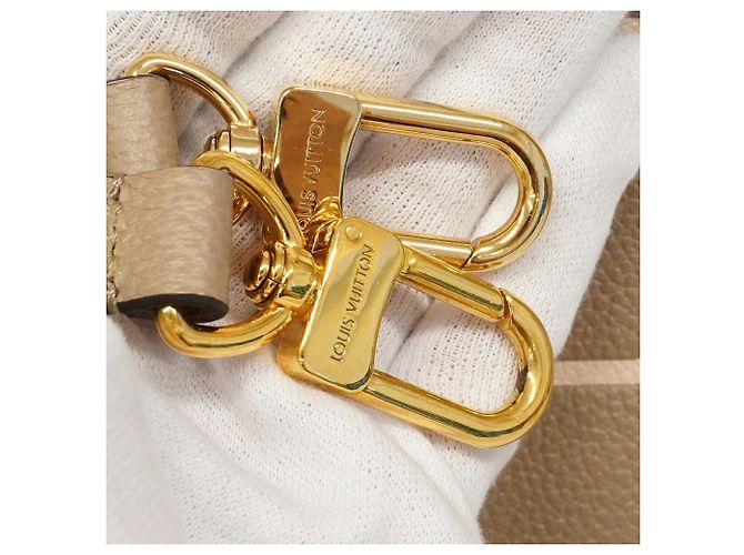 Louis Vuitton Monogram Empreinte Bicolor OnTheGo PM Handtasche Grau Roh - Ansicht 11