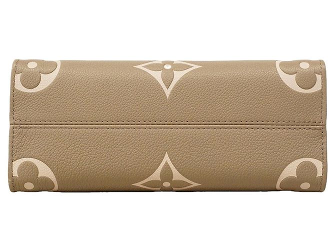 Louis Vuitton Monogram Empreinte Bicolor OnTheGo PM Handtasche Grau Roh - Ansicht 3