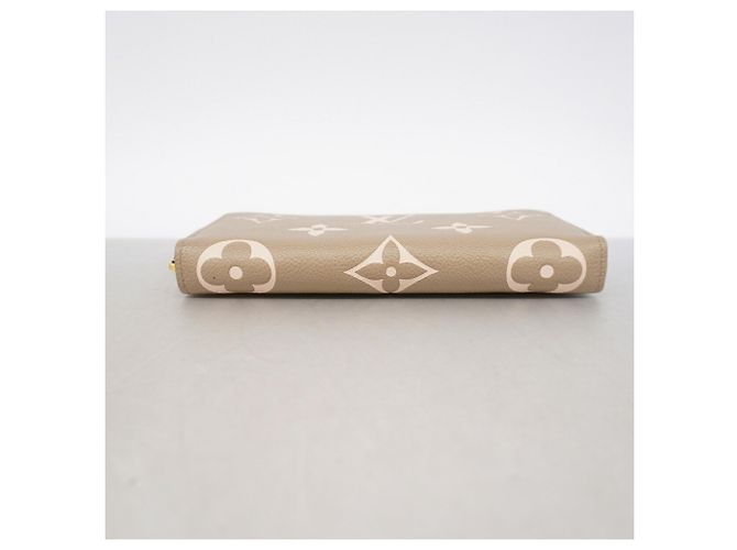 Louis Vuitton Monogram Empreinte Bicolor Zippy Wallet Grau Roh - Ansicht 2
