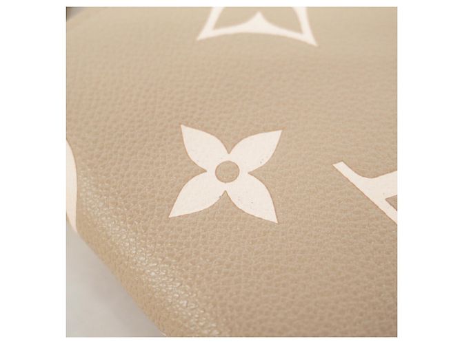 Louis Vuitton Monogram Empreinte Bicolor Zippy Wallet Grau Roh - Ansicht 5
