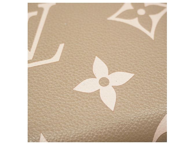 Louis Vuitton Monogram Empreinte Bicolor Zippy Wallet Grau Roh - Ansicht 6