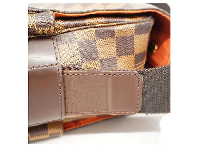 Borsa a tracolla Louis Vuitton Damier Naviglio Damier ebene - vista 7