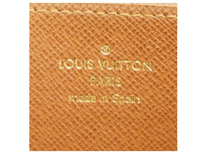 Louis Vuitton Monogram Zippy Wallet Brown - view 4