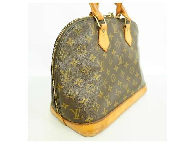 Borsa a mano Louis Vuitton Alma Monogram M51130 Marrone - vista 2