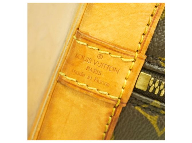 Borsa a mano Louis Vuitton Alma Monogram M51130 Marrone - vista 5