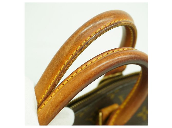 Borsa a mano Louis Vuitton Alma Monogram M51130 Marrone - vista 7