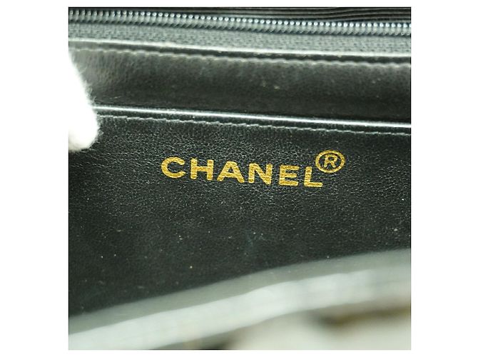 Borsa a tracolla con catena Chanel V-Stitch Nero - vista 5