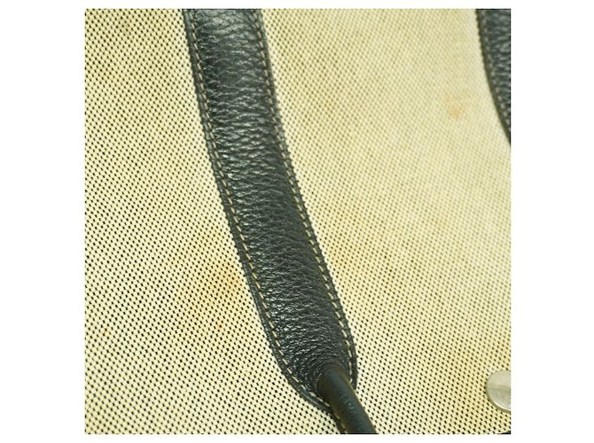 Hermès Saco Tote Hermes Garden TPM Preto Bege - vista 8