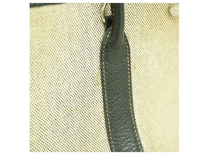 Hermès Saco Tote Hermes Garden TPM Preto Bege - vista 9