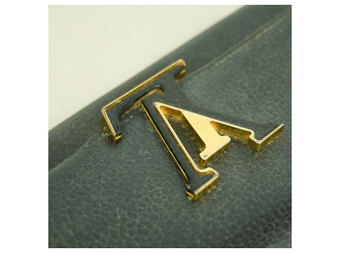 Cartera Larga Louis Vuitton - Cuero Taurillon Negro - vista 8