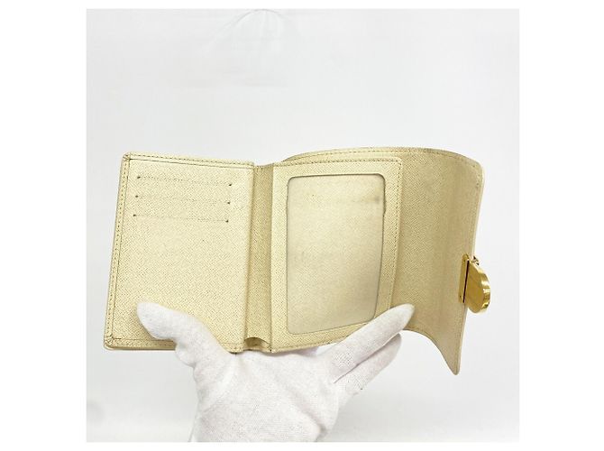 Louis Vuitton Tri-fold Wallet Damier Azur Portefeuille Joy Weiß - Ansicht 3