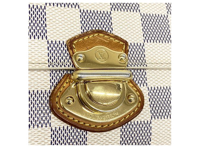 Louis Vuitton Tri-fold Wallet Damier Azur Portefeuille Joy Weiß - Ansicht 7