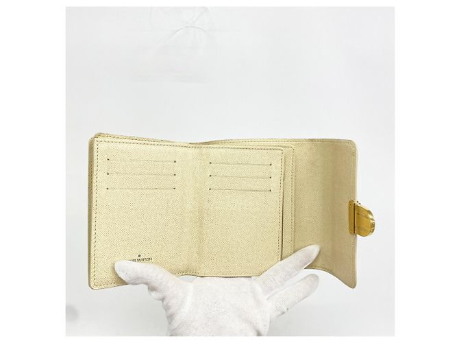 Louis Vuitton Tri-fold Wallet Damier Azur Portefeuille Joy Weiß - Ansicht 8