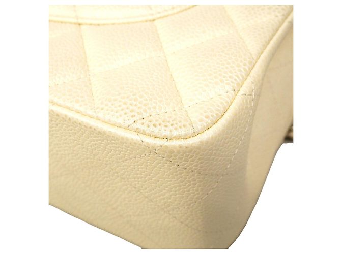 Borsa a tracolla Chanel Ivory Crudo - vista 8