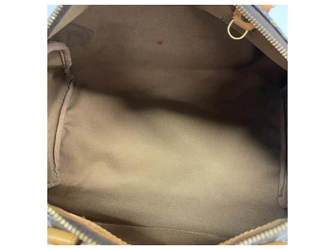 Borsa Louis Vuitton Monogram Speedy 35 Marrone - vista 4