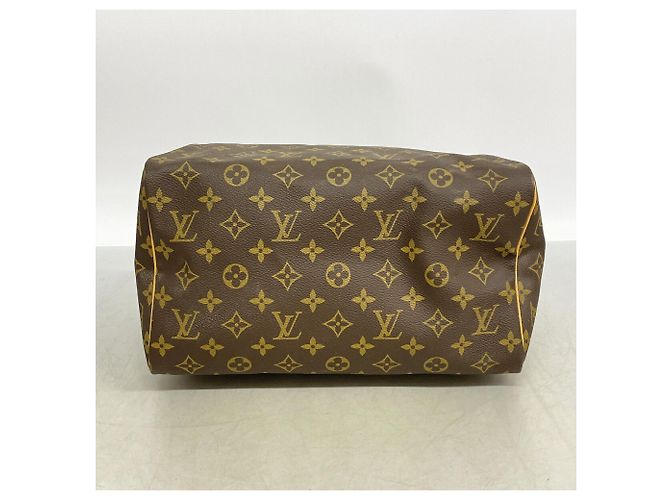 Bolso Louis Vuitton Monogram Speedy 30 Castaño - vista 3