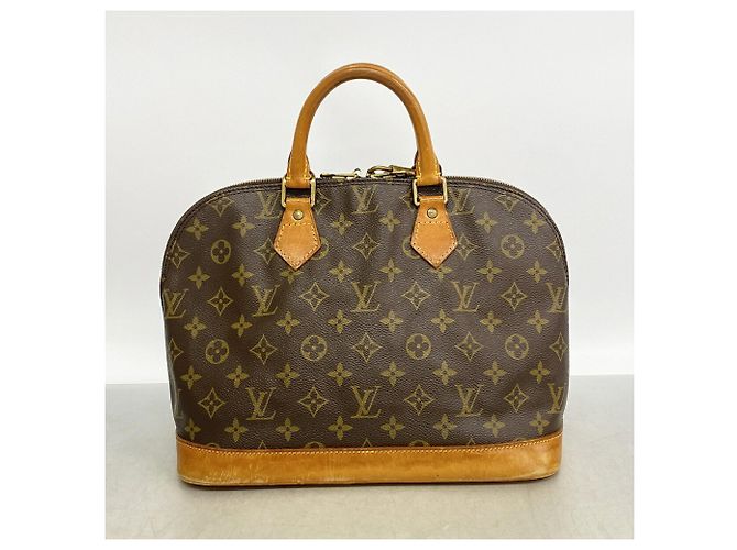 Borsa Louis Vuitton Alma Monogram Marrone - vista 11